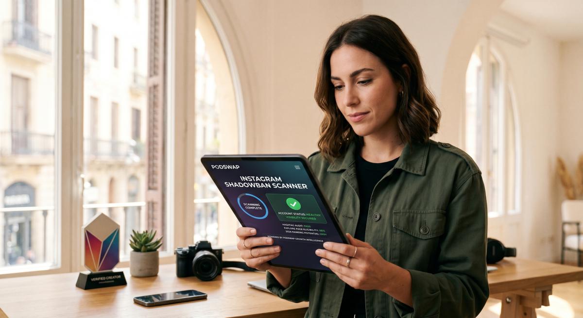 Podswap Launches Instagram Shadowban Scanner to Secure Content Visibility in 2026
