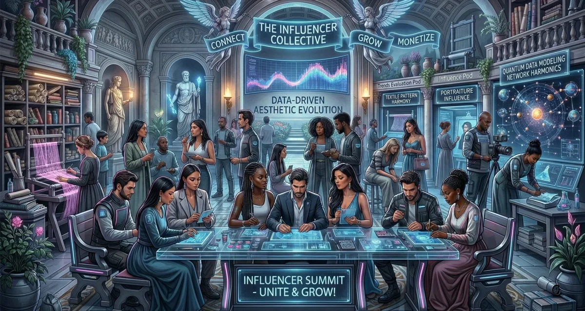 PodSwap dashboard showing digital authority analytics, community engagement stats, and niche growth tracking tools